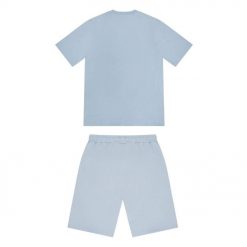 TRAPSTAR DECODED GEL SHORT SET CASHMERE BLUE