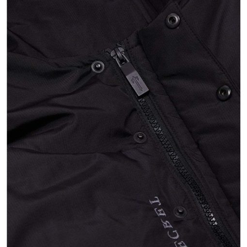 TRAPSTAR DECODED HOODED PUFFER JACKET 20 BLACK