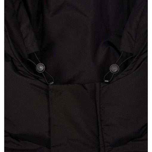 TRAPSTAR DECODED HOODED PUFFER JACKET 20 BLACK