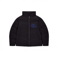 TRAPSTAR HYPERDRIVE RIPSTOP PUFFER JACKET BLACK BLUE