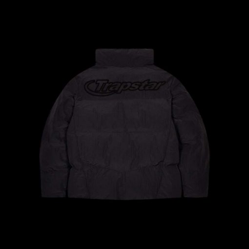 TRAPSTAR HYPERDRIVE RIPSTOP PUFFER JACKET BLACKOUT