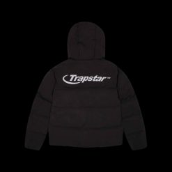 TRAPSTAR HYPERDRIVE TECHNICAL PUFFER JACKET BLACK REFLECTIVE