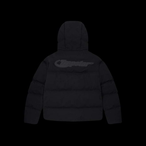 TRAPSTAR HYPERDRIVE TECHNICAL PUFFER JACKET BLACKOUT EDITION