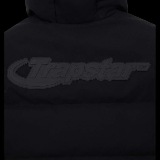 TRAPSTAR HYPERDRIVE TECHNICAL PUFFER JACKET BLACKOUT EDITION