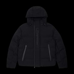 TRAPSTAR HYPERDRIVE TECHNICAL PUFFER JACKET BLACKOUT EDITION