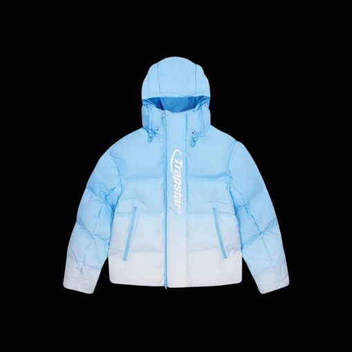 TRAPSTAR HYPERDRIVE TECHNICAL PUFFER JACKET BLUE GRADIENT