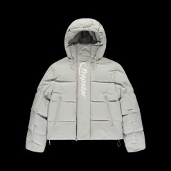 TRAPSTAR HYPERDRIVE TECHNICAL PUFFER JACKET LIGHT GREY