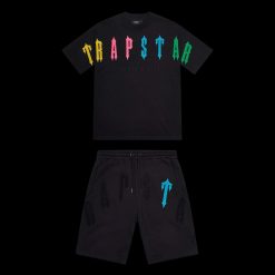 TRAPSTAR IRONGATE ARCH 20 SHORT SET BLACK CANDY