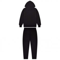 TRAPSTAR IRONGATE ARCH ITS A SECRET HOODED GEL TRACKSUIT BLACK