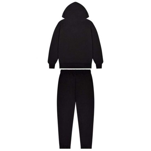 TRAPSTAR IRONGATE ARCH ITS A SECRET HOODED GEL TRACKSUIT BLACK