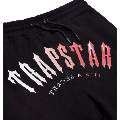 TRAPSTAR IRONGATE ARCH ITS A SECRET HOODED GEL TRACKSUIT BLACK