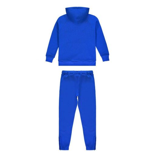 TRAPSTAR IRONGATE ARCH ITS A SECRET HOODED GEL TRACKSUIT BLUE