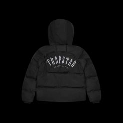 TRAPSTAR IRONGATE ARCH PUFFER JACKET AW23 BLACK