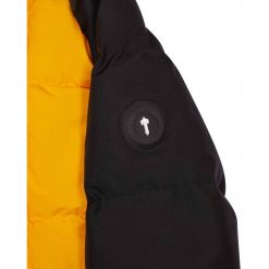 TRAPSTAR IRONGATE ARCH PUFFER JACKET AW23 YELLOW BLACK