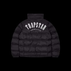 TRAPSTAR IRONGATE ARCH PUFFER JACKET BLACK