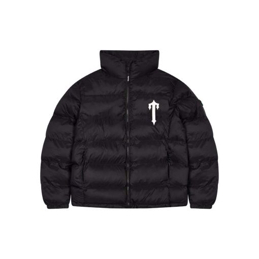 TRAPSTAR IRONGATE ARCH PUFFER JACKET BLACK