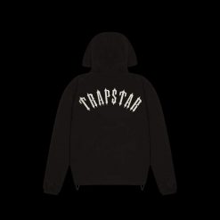 TRAPSTAR IRONGATE ARCH WINDBREAKER JACKET BLACK