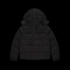 TRAPSTAR IRONGATE DETACHABLE HOODED PUFFER JACKET BLACKOUT EDITION