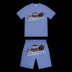 TRAPSTAR SHOOTERS SHORT SET BLUE