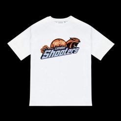 TRAPSTAR SHOOTERS TARGET TSHIRT WHITE ORANGE