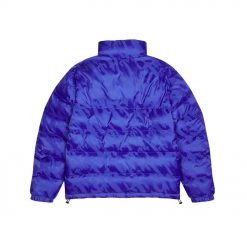 TRAPSTAR T JACQUARD PUFFER JACKET DAZZLING BLUE