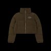 TRAPSTAR WOMENS HYPERDRIVE PUFFER JACKET OLIVE